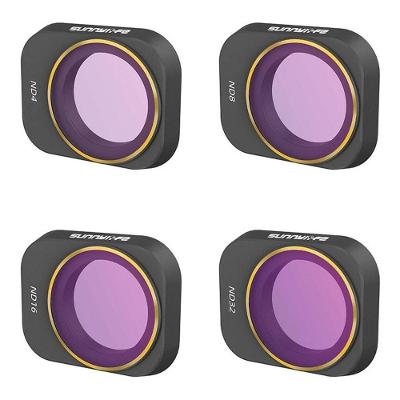 Kit 4 Filtros Lente Dji Mini 4 Pro Nd 4 - 8 - 16 - 32 Sunny