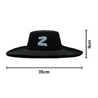Chapéu Do Zorro Preto Veludo Infantil - 9