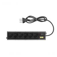 Filtro Linha Elite 06 Tomadas Preto - 1