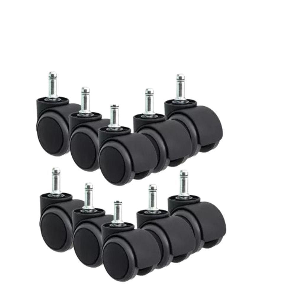 Rodízios Super Reforçados Para Cadeira - Kit Com 10 Peças - 1
