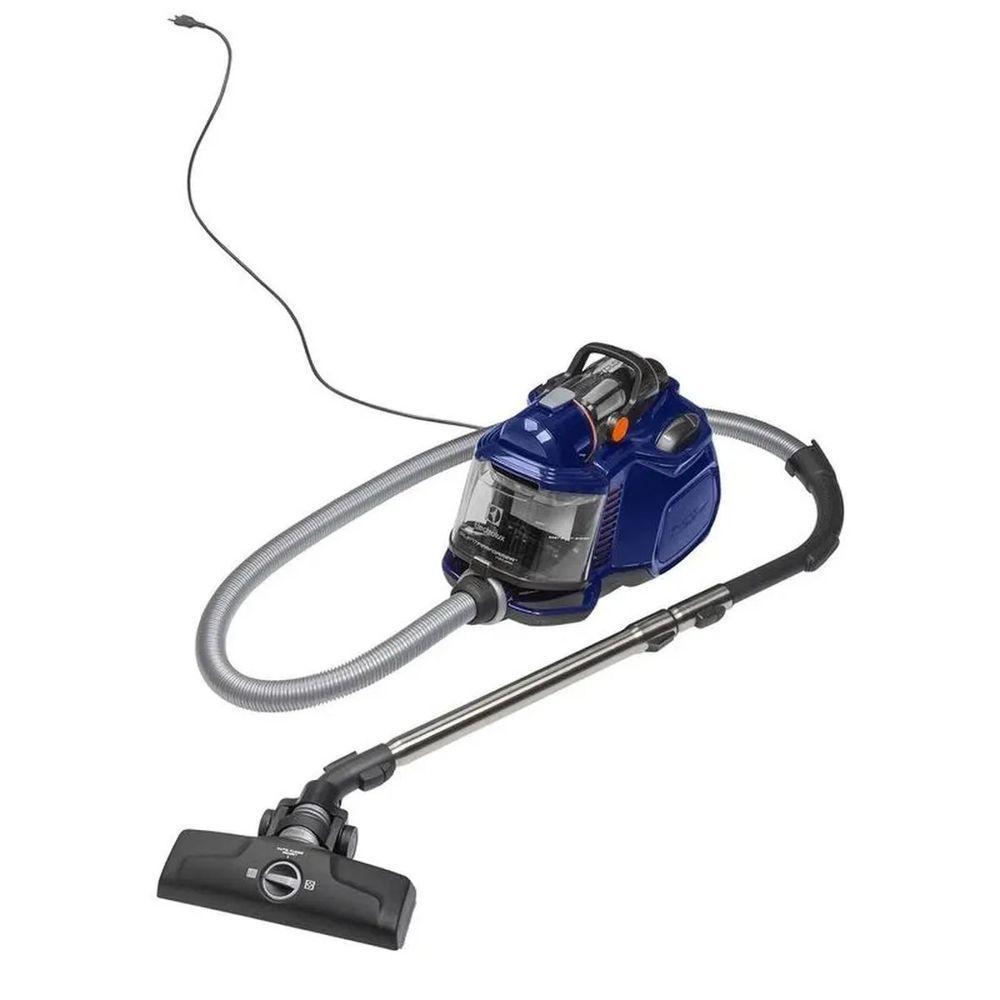 Aspirador De Pó Sem Saco Electrolux 1200W Cyclonic Silencioso Com Filtro Hepa Azul CY01 220V - 2