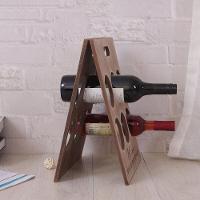 Adega Portátil E Dobrável Suporte Chão E Mesa Para Vinhos - 3