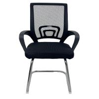 Cadeira De Escritório Begonia Oficial Tela Mesh Fixa Preto - 1