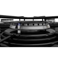 Cooktop 4 Bocas Itatiaia A Gás Em Aço Inox E Mesa Vidro Temperado Essencial Preto - Bivolt