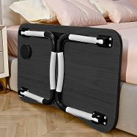 Mesa De Colo Portátil Dobrável Suporte Multiuso - Preto - 3