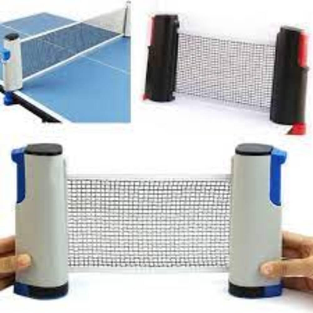 Rede De Ping Pong Retrátil 1,67m Com Suporte Tênis De Mesa - 1
