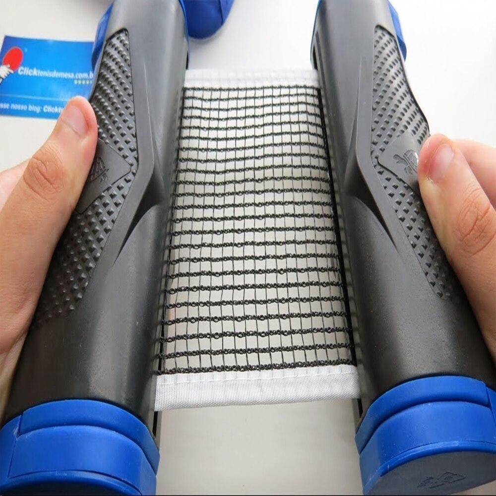 Rede De Ping Pong Retrátil 1,67m Com Suporte Tênis De Mesa - 4