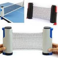 Rede De Ping Pong Retrátil 1,67m Com Suporte Tênis De Mesa - 1