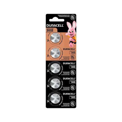 Cartela C- 5 Pilhas Moeda Duracell Lítio 3v Cr-2032 - Ac2418