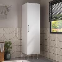 Armário De Lavanderia Multiuso Com 1 Porta 45cm Multimóveis Cr30040 Branco - 1