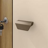 Armário Multiuso Ambiente Versatill 2 Portas Com Chave Carvalho Americano Off White - Incorplac - 6