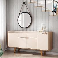 Buffet Melodia Off White Castanho - Hb Móveis - 5