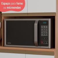 Cozinha Completa Modulada 5 Peças Com Balcão Multimóveis Cr20408 Freijó-branco - 6