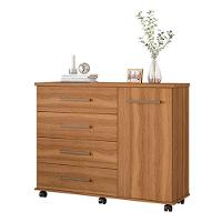 Cômoda Flora E Guarda Roupa Dalila 32211pe Amendola Off White Flex Com Pés - Demóbile - 2