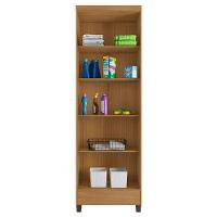 Cômoda Cannes 5 Gavetas E Armário Multiuso Egito Carvalho Americano Off White - Incorplac - 6