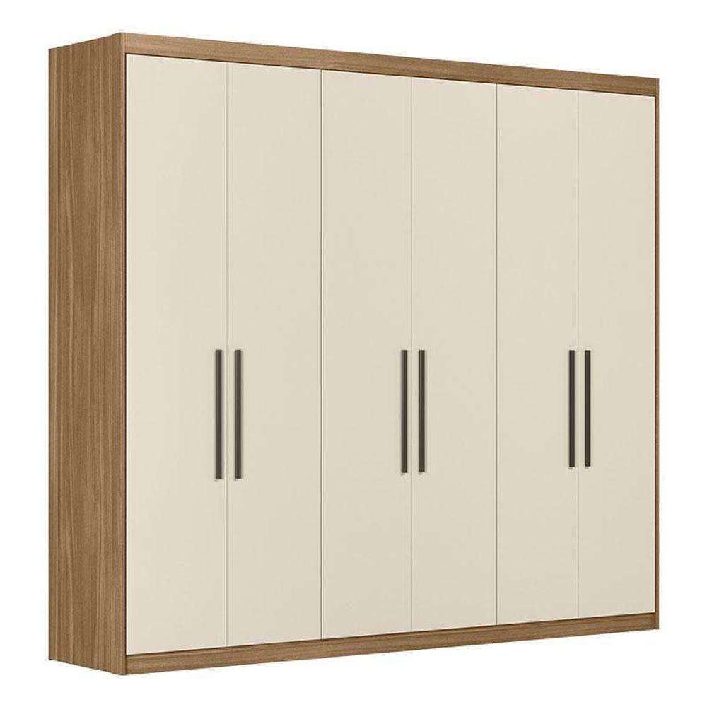 Cômoda Flora E Guarda Roupa Casal Venice 62480 Amendola Touch Off White - Demóbile - 4