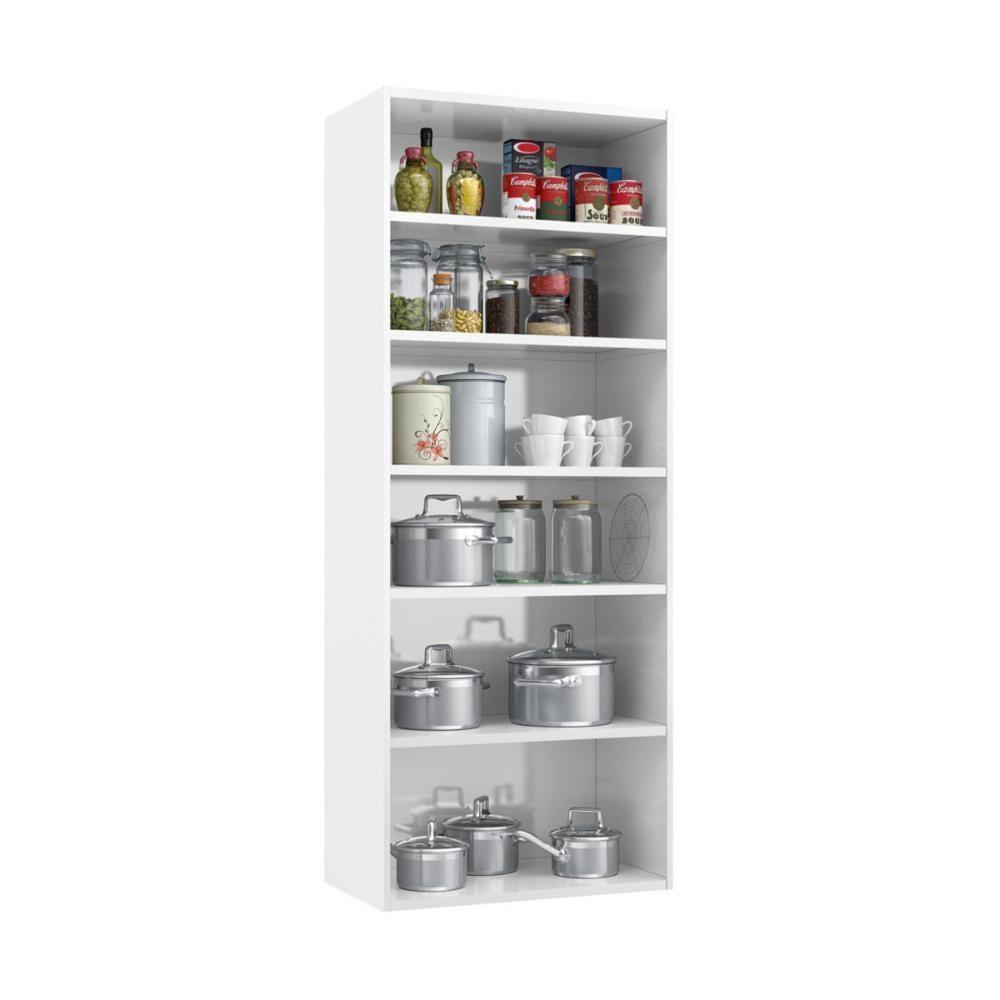 Paneleiro Duplo Para Cozinha De Aço Com 6 Portas 70cm Multimóveis Cr20363 Branco - 3