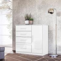 Cômoda Sapateira Infantil Ambiente Vênus Branco Flex - Moval - 1