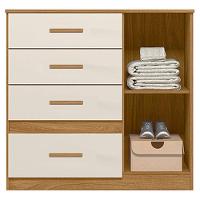 Cômoda Sapateira Ambiente Vênus Freijó Off White - Moval - 3