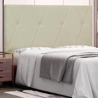 Cabeceira Queen Size 1,60m Yves Pu Marfim - 2