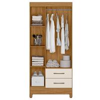 Guarda Roupa Solteiro Lima 3 Portas Freijó Off White - Moval - 3