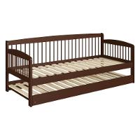 Sofá-cama Com Cama Auxiliar De Madeira Maciça Para Colchão 78x188cm Multimóveis Cr35275 Walnut - 6