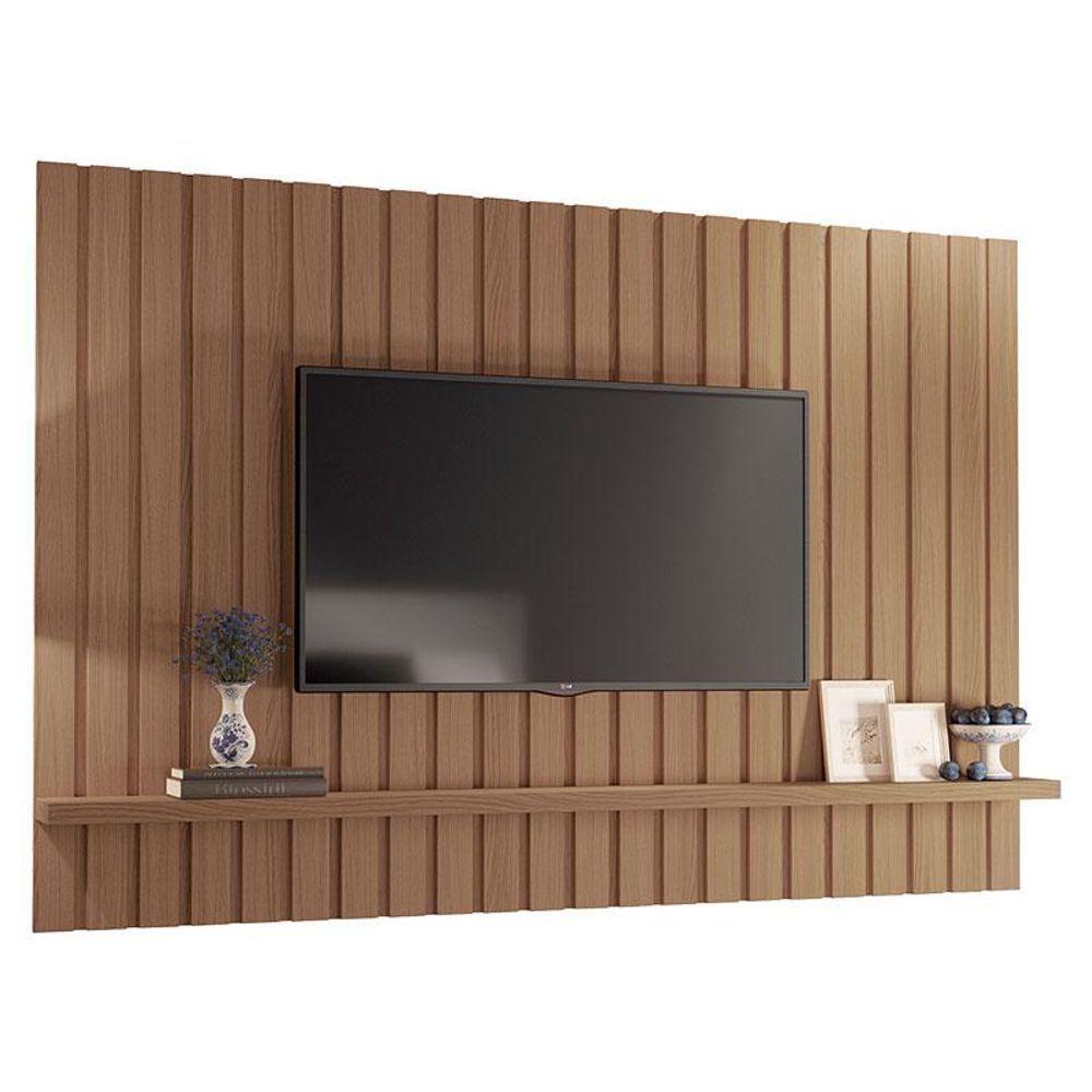 Painel Para Tv Link 2.0 Castanho - Hb Móveis - 1