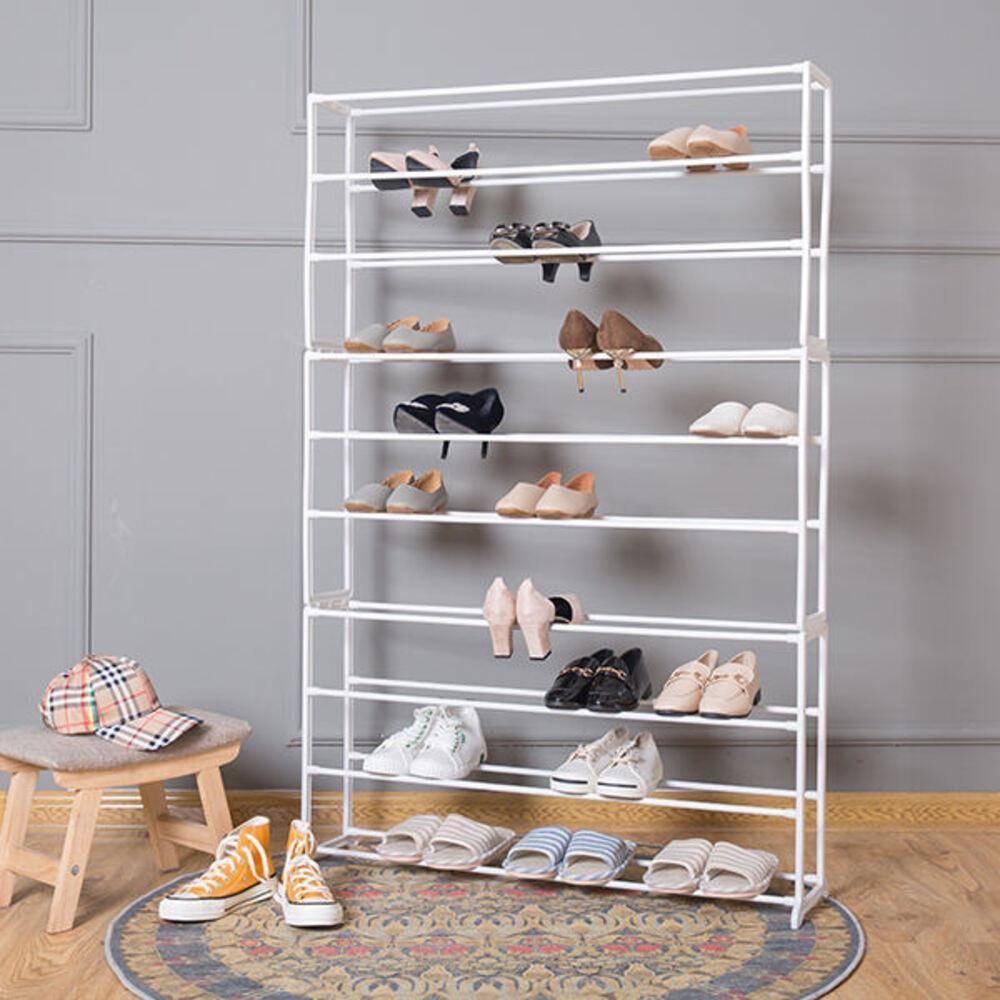 Sapateira Gigante 10 Prateleiras – Para 50 Pares, Estante Em Metal P/ Até 100 Calçados E Tênis! - 3