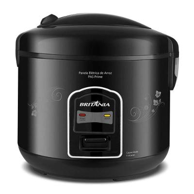 Panela Elétrica de Arroz Britânia PA5X 1L 400W com Manter Aquecido Preto 110V