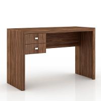 Mesa Para Escritório 02 Gavetas Me4123 Nogal - Tecno Mobili - 1