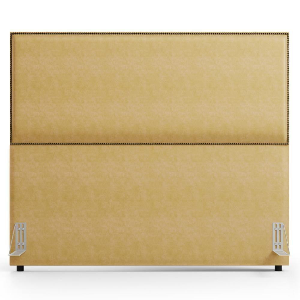 Cabeceira Box Casal Com Tachas 160 Cm Vicenza L02 Couríssimo Casco Fendi - Lyam Decor  - 3