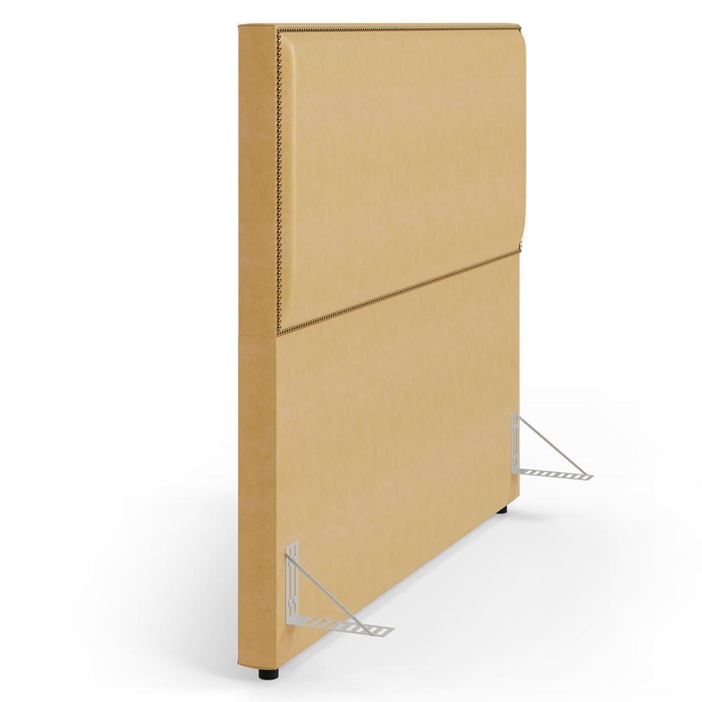 Cabeceira Box Casal Com Tachas 160 Cm Vicenza L02 Couríssimo Casco Fendi - Lyam Decor  - 7