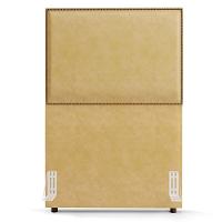 Cabeceira Box Solteiro Com Tachas 100 Cm Vicenza L02 Couríssimo Casco Fendi - Lyam Decor  - 3