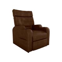 Poltrona Reclinável Do Papai Com Porta Copos Porta Controle Toro Matrix Sintetico Rustico Whisky - 1