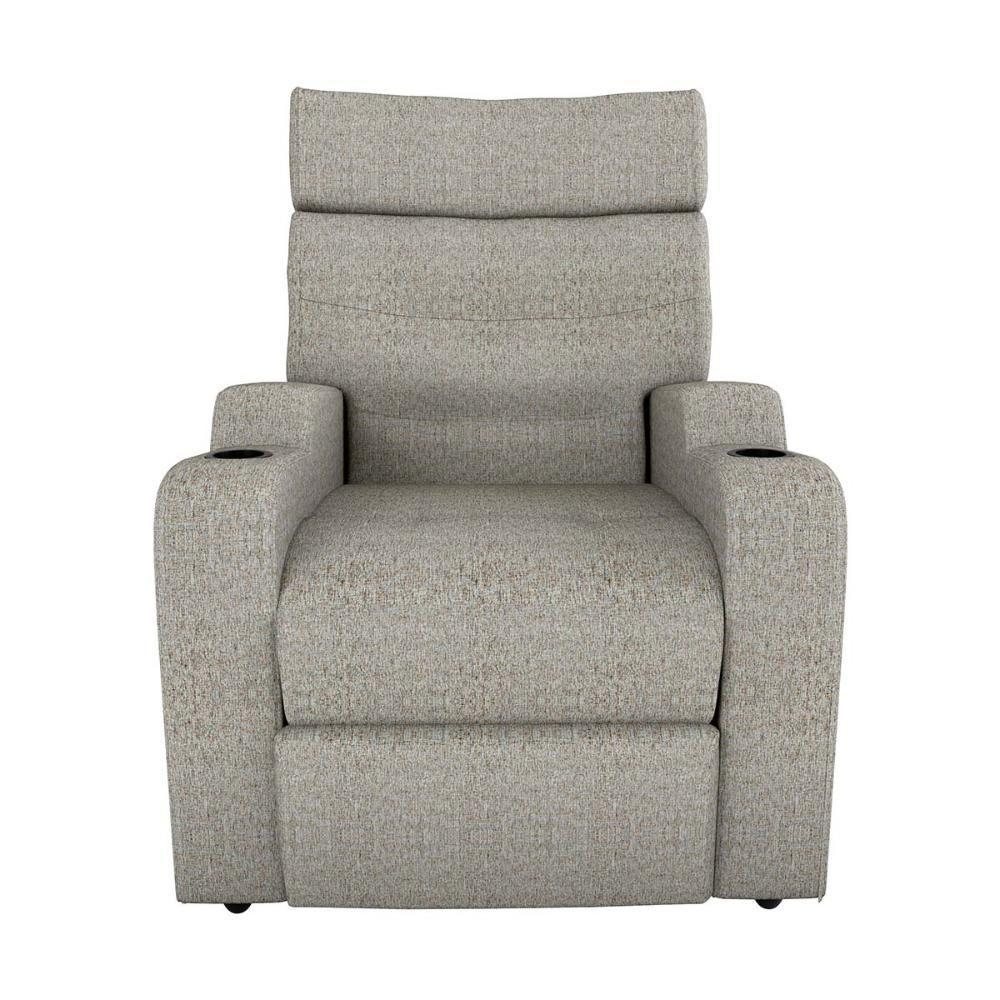 Poltrona Reclinável Do Papai Com Porta Copos Porta Controle Toro Matrix Linho Millenium - 4