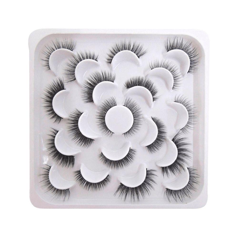 Kit Miss Frandy Cílios Postiços Com 10 Pares Kit Miss Frandy - Cílios Postiços Com 10 Pares - 4