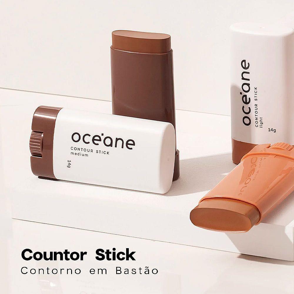 Océane Stick Bf Limited - Contorno Em Bastão Marrom Médio 14g - 2