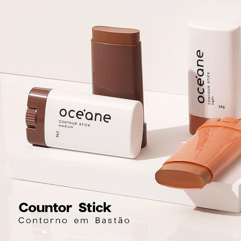Océane Stick Bf Limited Light - Contorno Em Bastão Marrom Claro 14g Marrom - 5