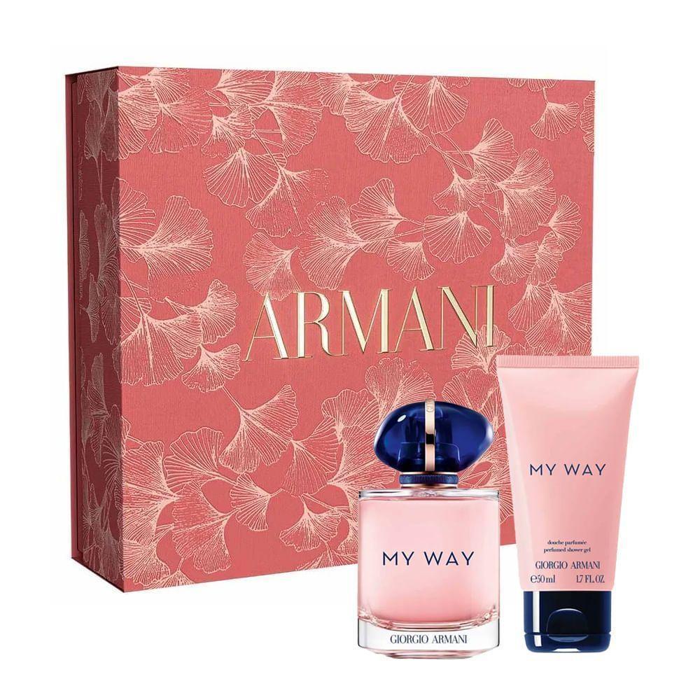 Kit Giorgio Armani My Way Edp Feminino 90ml - Sg 50ml - 1