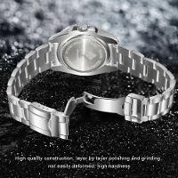 Relógio Impermeável Aço Inoxidável De Quartzo, Top 8878 Verde - 2