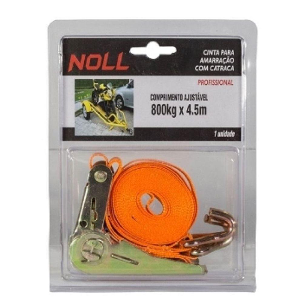 Cinta Para Amarração Com Catraca Noll - 4,5m 800kg - 2