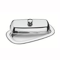 Manteigueira Inox Com Tampa Service Para Armazenar Manteiga Retangular - Tramontina 61424000 - 1