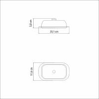 Manteigueira Inox Com Tampa Service Para Armazenar Manteiga Retangular - Tramontina 61424000 - 2