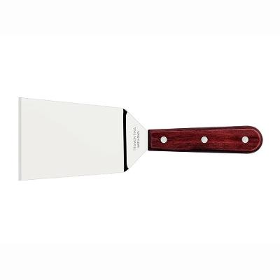 Espátula Fritura Para Chapa Lâmina Inox Cabo Madeira Polywood Vermelho 5 - Tramontina 21168175
