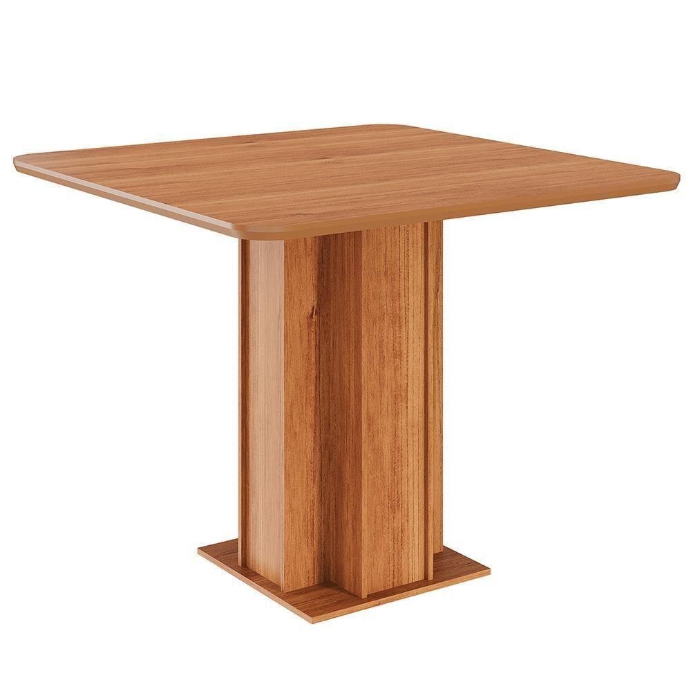 Mesa De Jantar Quadrada Sophia 95x95 Cinamomo Com Tampo Em Mdf - Cimol Móveis Cinamomo - 1