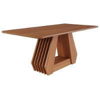 Mesa De Jantar Retangular ágata 180x90 Cinamomo Com Tampo Em Mdf - Cimol Móveis Cinamomo - 1