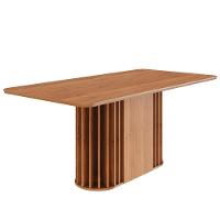 Mesa De Jantar Retangular Julieta 180x90 Cinamomo Com Tampo Em Mdf - Cimol Móveis Cinamomo - 1