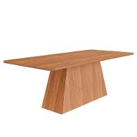 Mesa De Jantar Retangular Helena 210x100 Cinamomo Com Tampo Em Mdf - Cimol Móveis Cinamomo - 1