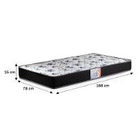 Colchão Solteiro Espuma Supreme D33 15x78cmx188cm - Gazin - 3