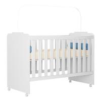 Berço Amore Branco Com Colchão Baby Physical - Peternella Móveis Branco - 2